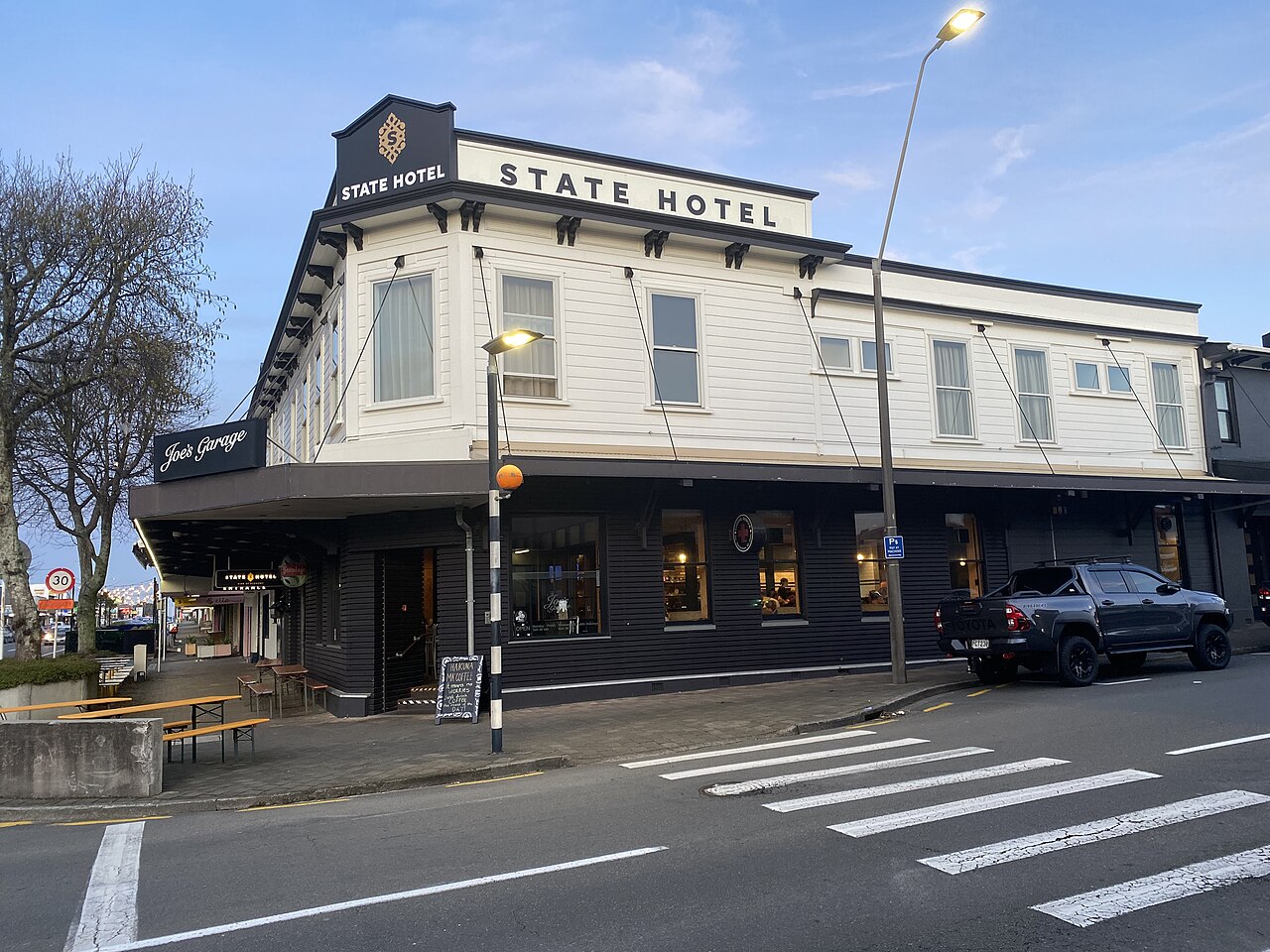 The State Hotel in New Plymouth, Taranaki